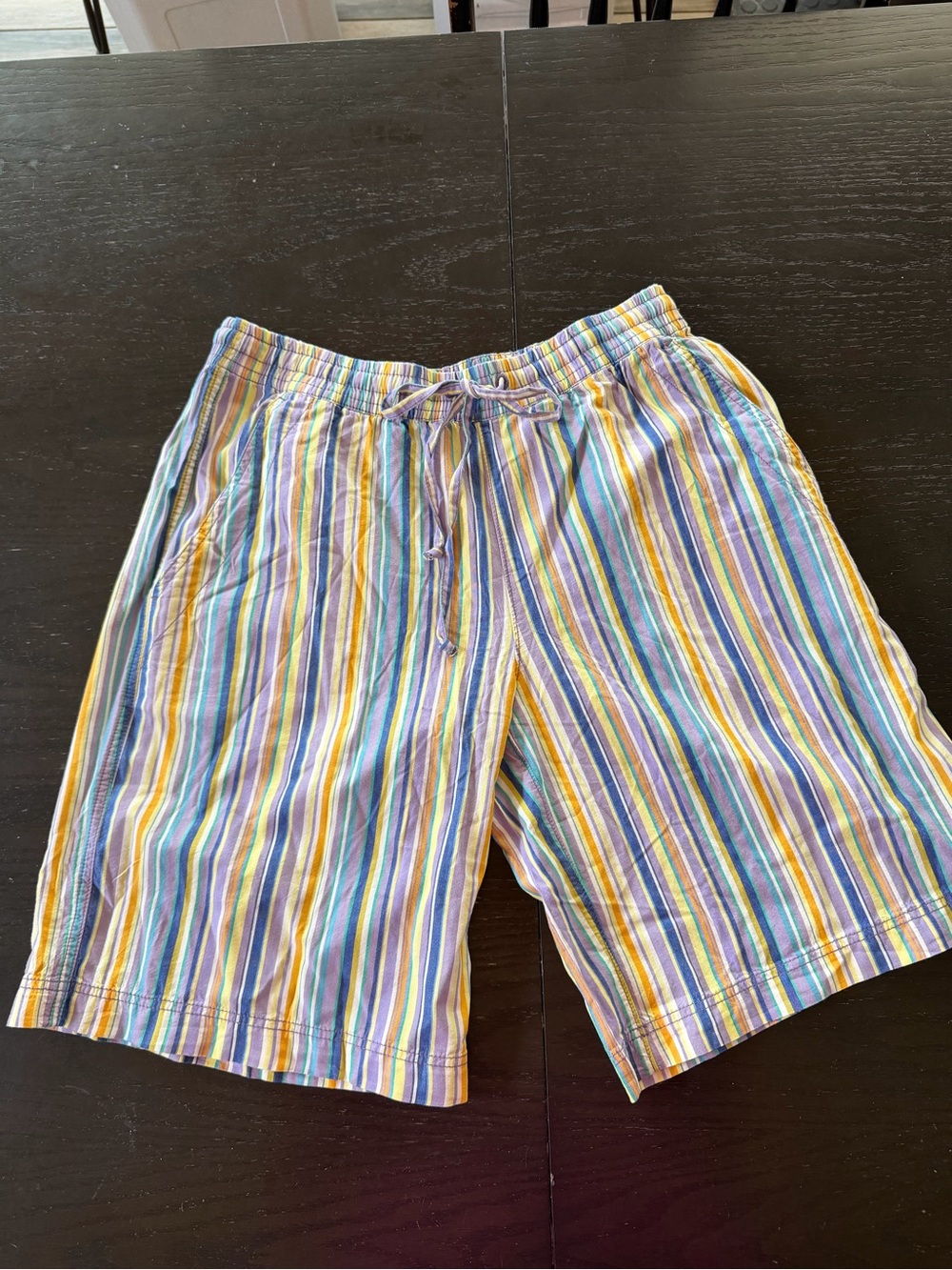 Women’s Multi-Color Striped Bermuda Free People shorts